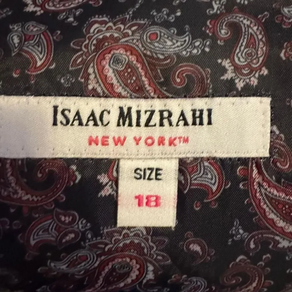 Isaac Mizrahi Boys' Slim Fit 3 Piece Velvet Suit formal holidays size 18 NWT